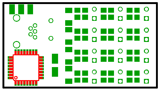 Position des Atmel Mega88 Microcontrollers