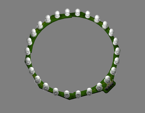 rendered preview of a ringlight for Corona