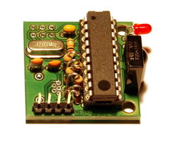 Board with pinheader USB-Connector